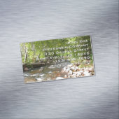 Oak Creek II – アリゾナ州セドナ自然写真 マグネット名刺 (インサイチュ)