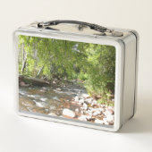 Oak Creek II – アリゾナ州セドナ自然写真 メタルランチボックス (裏面)