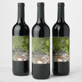 Oak Creek II – アリゾナ州セドナ自然写真 ワインラベル (ボトル)