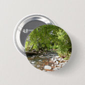 Oak Creek II – アリゾナ州セドナ自然写真 缶バッジ (正面&裏面)