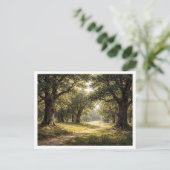 Oak forest. Postcard ポストカード (スタンド正面)