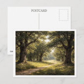 Oak forest. Postcard ポストカード (正面/裏面)