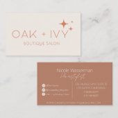 Oak + Ivy名刺 名刺 (正面/裏面)