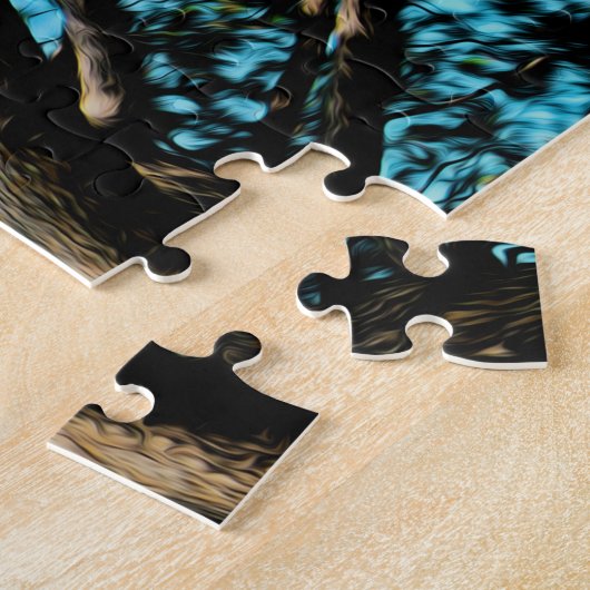 Oak Tree ジグソーパズル (側面)