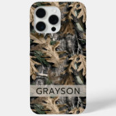 Oak Tree Camouflage Personalized Case-Mate iPhoneケース (裏面)