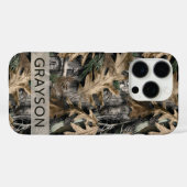 Oak Tree Camouflage Personalized Case-Mate iPhone iPhoneケース (裏面 (横))