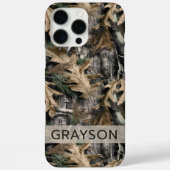 Oak Tree Camouflage Personalized Case-Mate iPhone iPhoneケース (裏面)