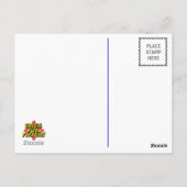 Oak Tree Cartoonを使ったポストカード ポストカード (裏面)