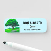 Oak Tree Logo | Custom Tree Trimming Services 名札 (インサイチュ)