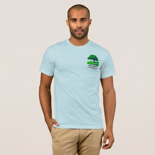 Oak Tree Logo | Custom Tree Trimming Services Tシャツ (正面フル)