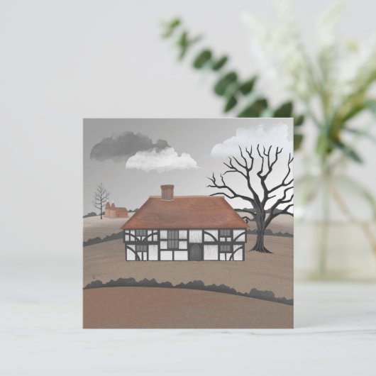 Oak Tree Manor Postcard カード (スタンド正面)