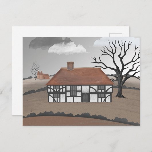 Oak Tree Manor Postcard ポストカード (正面/裏面)