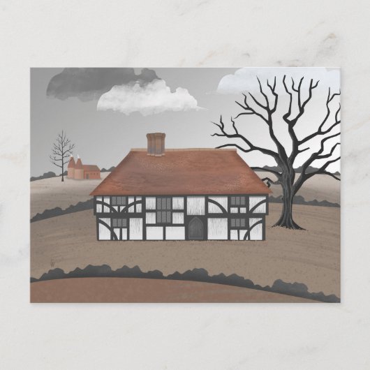 Oak Tree Manor Postcard ポストカード (正面)