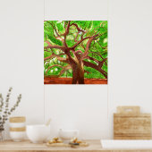 Oak Tree Poster ポスター (キッチン)