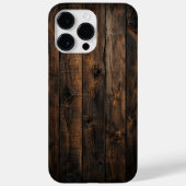 Oak Wood Grain Phone Case Case-Mate iPhoneケース (裏面)