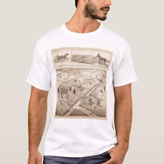 Oakdale牧場 Tシャツ (正面)