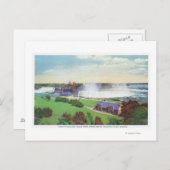 Oakesドライブからのナイアガラ滝のビュー ポストカード (正面/裏面)