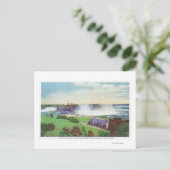 Oakesドライブからのナイアガラ滝のビュー ポストカード (スタンド正面)