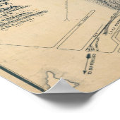 Oakland, Berkeley, Alameda ポスター (角)