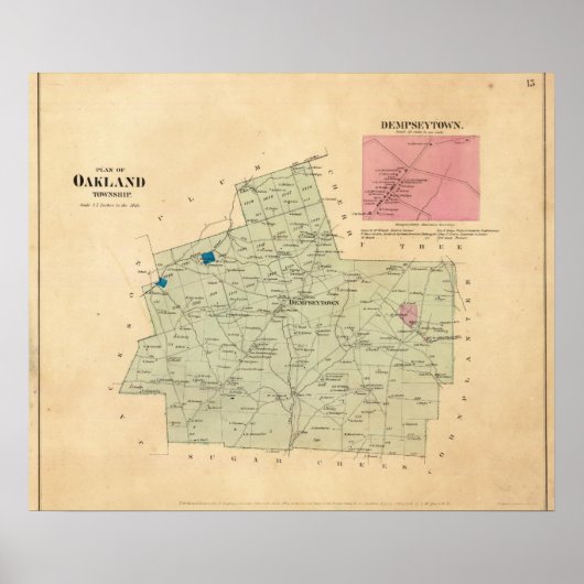 Oakland Township ポスター (正面)