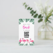 OAKLEY 買 the  Bride a Drink QR Code Card 名刺 (スタンド正面)