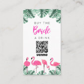 OAKLEY 買 the  Bride a Drink QR Code Card 名刺 (正面)