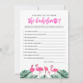 OAKLEY Flamingoホットピンクどのように良くゲームを知っている 招待状 (正面)