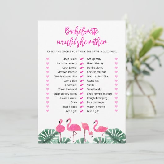 OAKLEY Hot Pink Flamingoおもしろいは彼女はむしろゲームだろう 招待状 (スタンド正面)