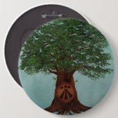 oaklightのロゴボタン 缶バッジ (正面&裏面)