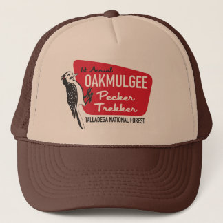 OakmulgeeのキツツキのTrekkerのトラック運転手の帽子! キャップ
