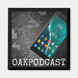 Oakpodcastマグネット マグネット