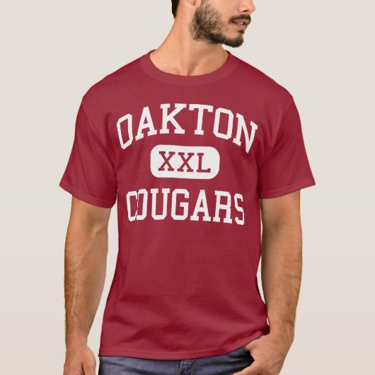 Oakton -クーガー-高等学校- Oaktonヴァージニア Tシャツ (正面)