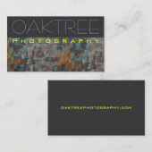 "Oaktree " 名刺 (正面/裏面)