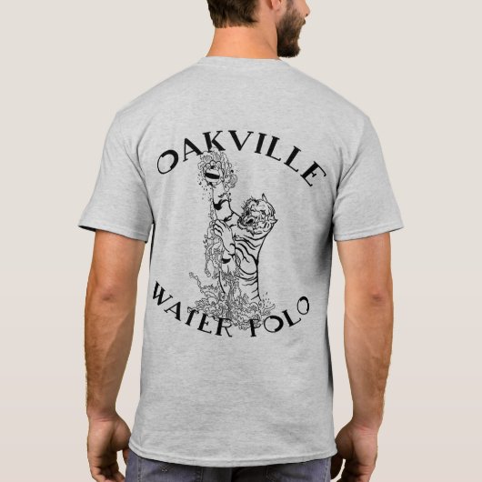 Oakville Water Polo - Men's 2021 T-Shirts Tシャツ (裏面)
