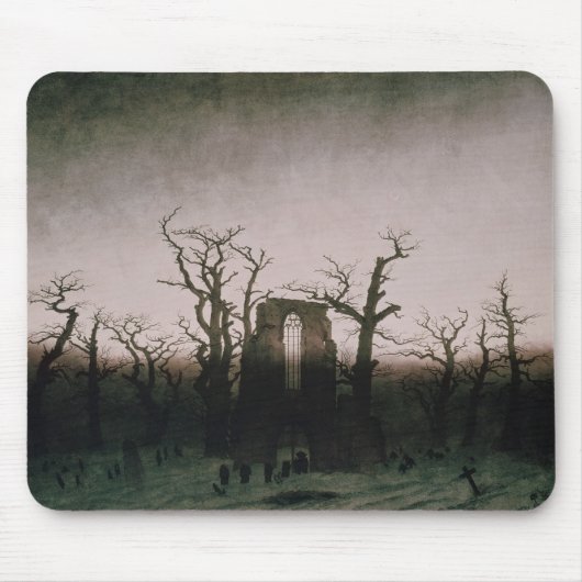 Oakwoodの大修道院、1810年 マウスパッド (正面)