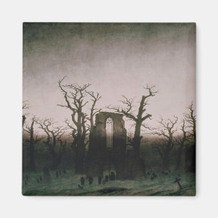 Oakwoodの大修道院、1810年 マグネット
