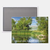 Oakwood Lakes State Park マグネット (正面/裏面)