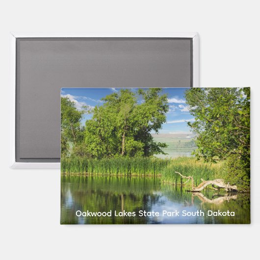 Oakwood Lakes State Park マグネット (正面/裏面)