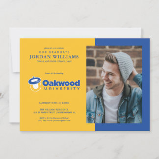 Oakwood University Graduation 案内状