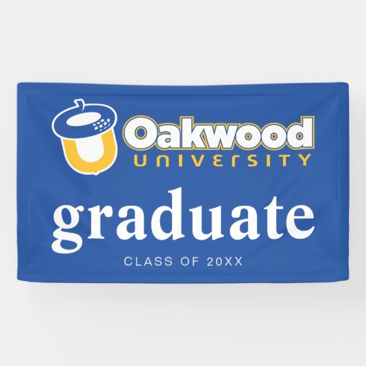Oakwood University Graduation 横断幕 (横)