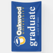 Oakwood University Graduation 横断幕 (縦)