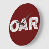 OAR壁時計 ラージ壁時計 (傾斜)