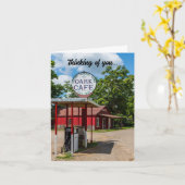 Oark Gas Pumps Card 考える'S Of You Card カード (黄色い花)