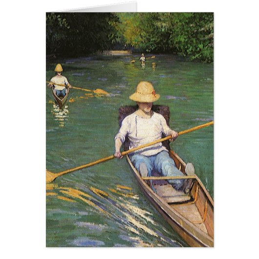 Oarsmen by Gustave Caillebotte,ヴィンテージファインアート (正面)