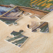 Oarsmen by Gustave Caillebotte,ヴィンテージファインアート ジグソーパズル (側面)