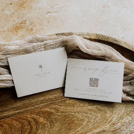 OASISミニマル結婚リストのQRコード 出欠カード