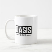 Oasis 2025 カリフォルニア お土産 コーヒーマグカップ (左)