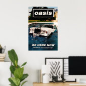 Oasis Be here now US Promo Poster Print 1 ポスター (ホームオフィス)