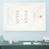 OASIS Beach Wedding Welcome 横断幕 (トレードショー)