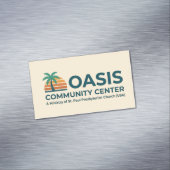 Oasis Community Center Magnet マグネット名刺 (インサイチュ)